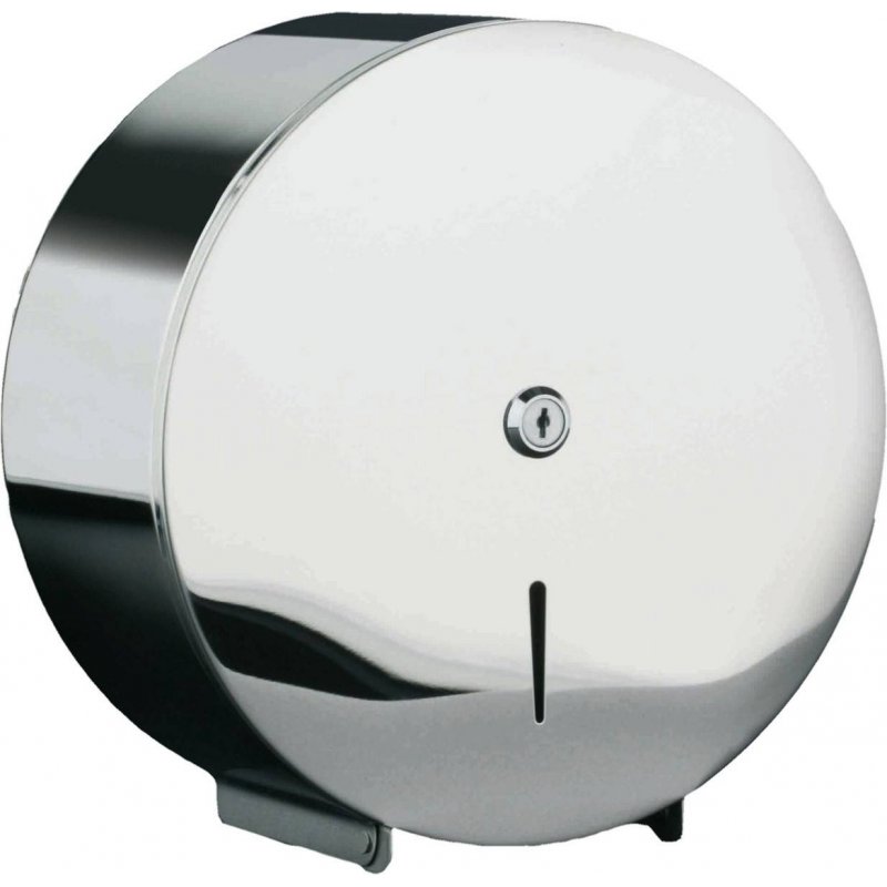 Portarrollos Jumbo Acero Inox Brillo Dispensadores papel higiénico  JV899626