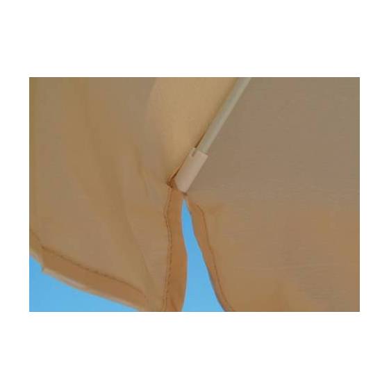 Sombrilla Piscina Aqua Poliéster Beige Parasoles Redondos CONVA CO839P30