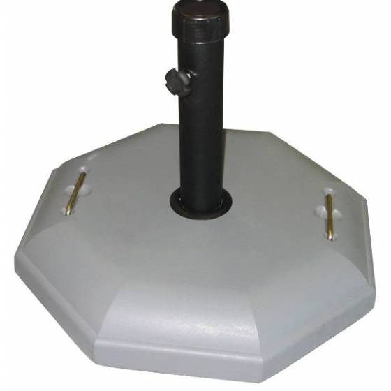 Base Sombrilla Cemento Pintado 30 kg Bases de Parasoles CONVA COTH30