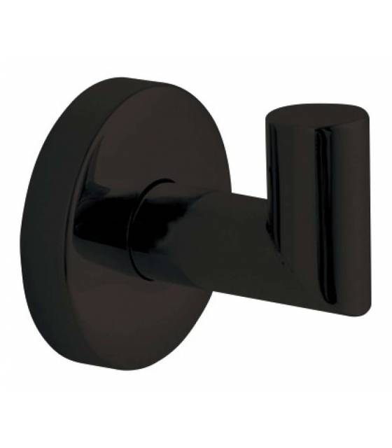 Percha gancho negro mate JVD Perchas Baño JVD JV8991538