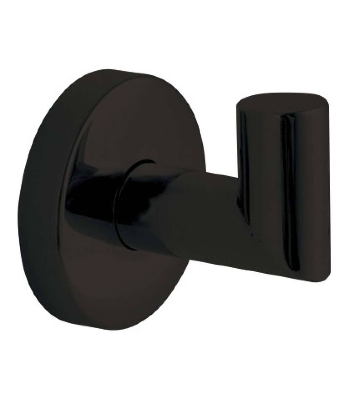 Percha gancho negro mate JVD Perchas Baño JVD JV8991538