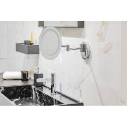 Espejo Aumento Led 220V Celeste Espejos de Aumento JVD JV8661651