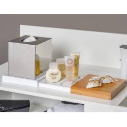 Bandeja Amenities doble blanca Orchestro Bandejas Amenities JVD JV8661587