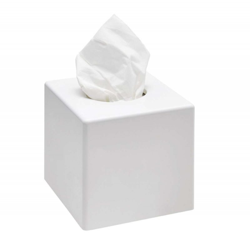 Dispensador Pañuelos cuadrado blanco Dispensadores Tissue JVD JV8991307