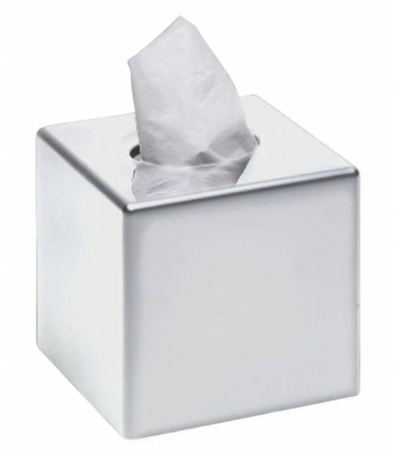 Dispensador Pañuelos cuadrado Cromado Dispensadores Tissue JVD JV8991314