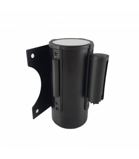 Base pared separador de filas negro con cinta 2 m Organizadores de Filas  LY13005012