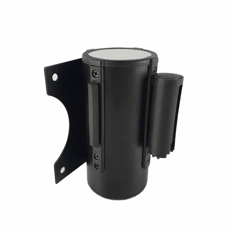 Base pared separador de filas negro con cinta 2 m Organizadores de Filas  LY13005012