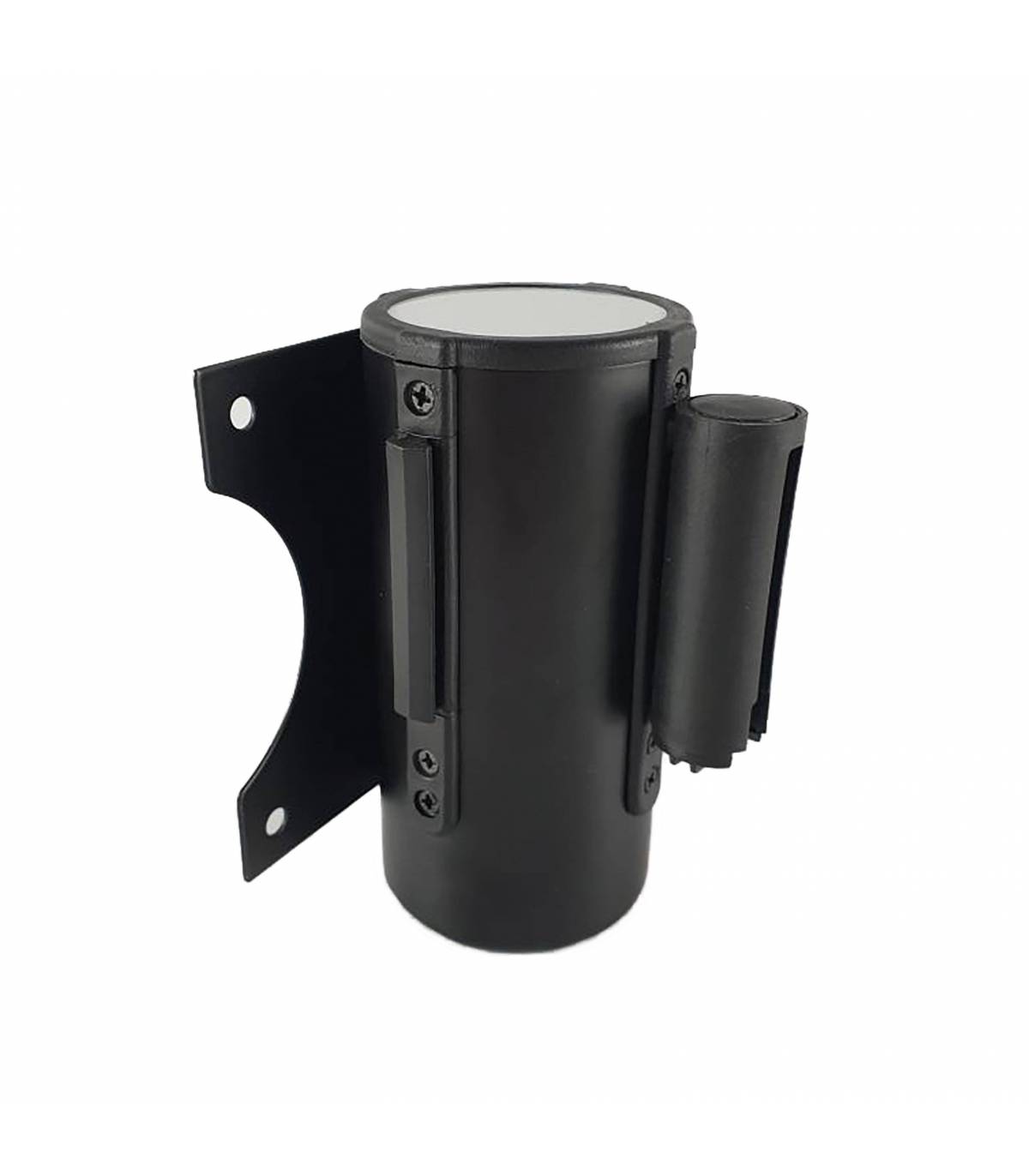 Base pared separador de filas negro con cinta 2 m Organizadores de Filas  LY13005012