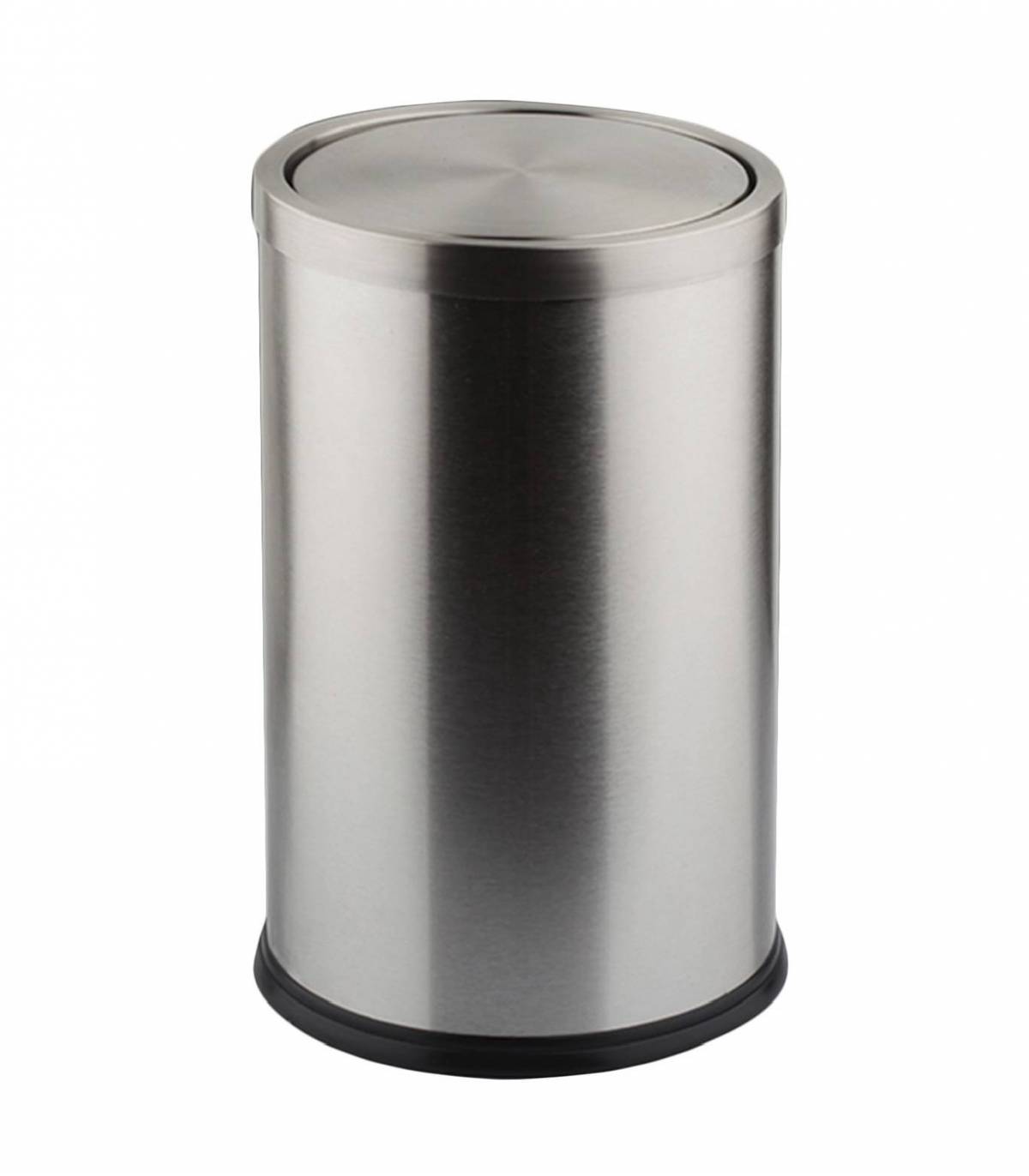 Papelera Escritorio Basculante Inox 10L Papeleras Habitación  LY13002200