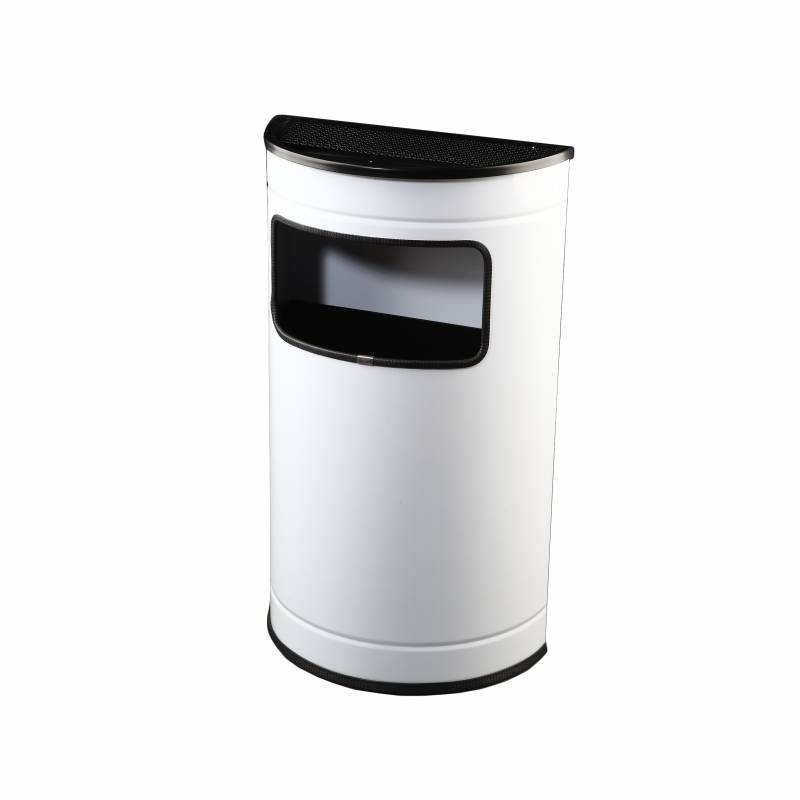 Papelera Semicircular con Tapa 60L Papeleras de Interior  LY13002640