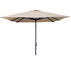 Parasol Terraza Heavy Duty 3,5 x 3,5 Poliéster Parasoles Cuadrados CONVA CO895P30