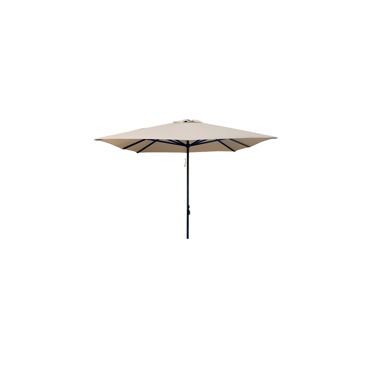 Parasol Terraza Heavy Duty 3,5 x 3,5 Poliéster Parasoles Cuadrados CONVA CO895P30
