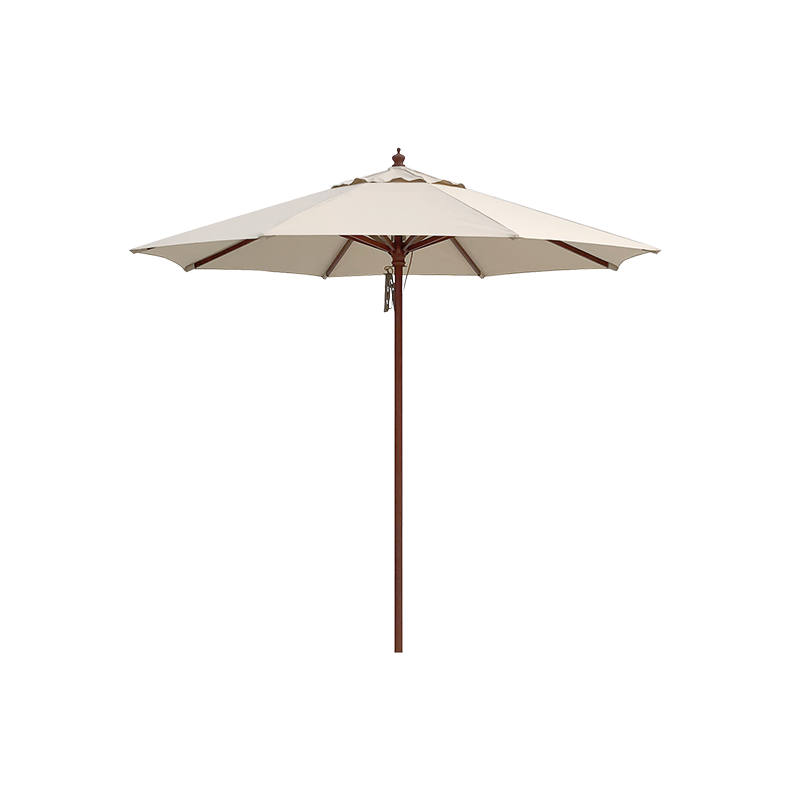 Sombrilla Madera Plus Redonda Ø2m Poliéster Parasoles Redondos CONVA CO841P30