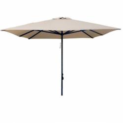 Parasol Terraza Heavy Duty 3x3 Poliéster Parasoles Cuadrados CONVA CO899P30