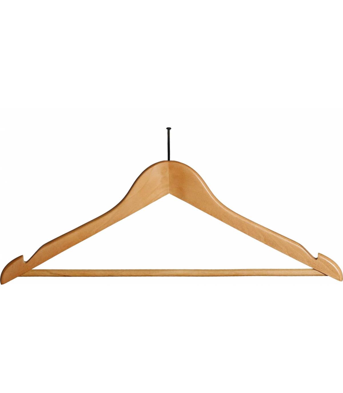 Percha de Madera antirrobo 100 uds Perchas Armario  PC903068-GS