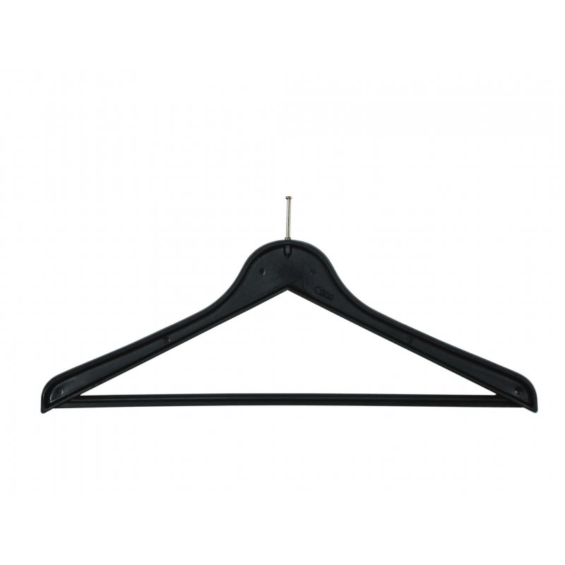 Percha plástico con gancho antirrobo 75 unds. Perchas Armario  PC51017-GS