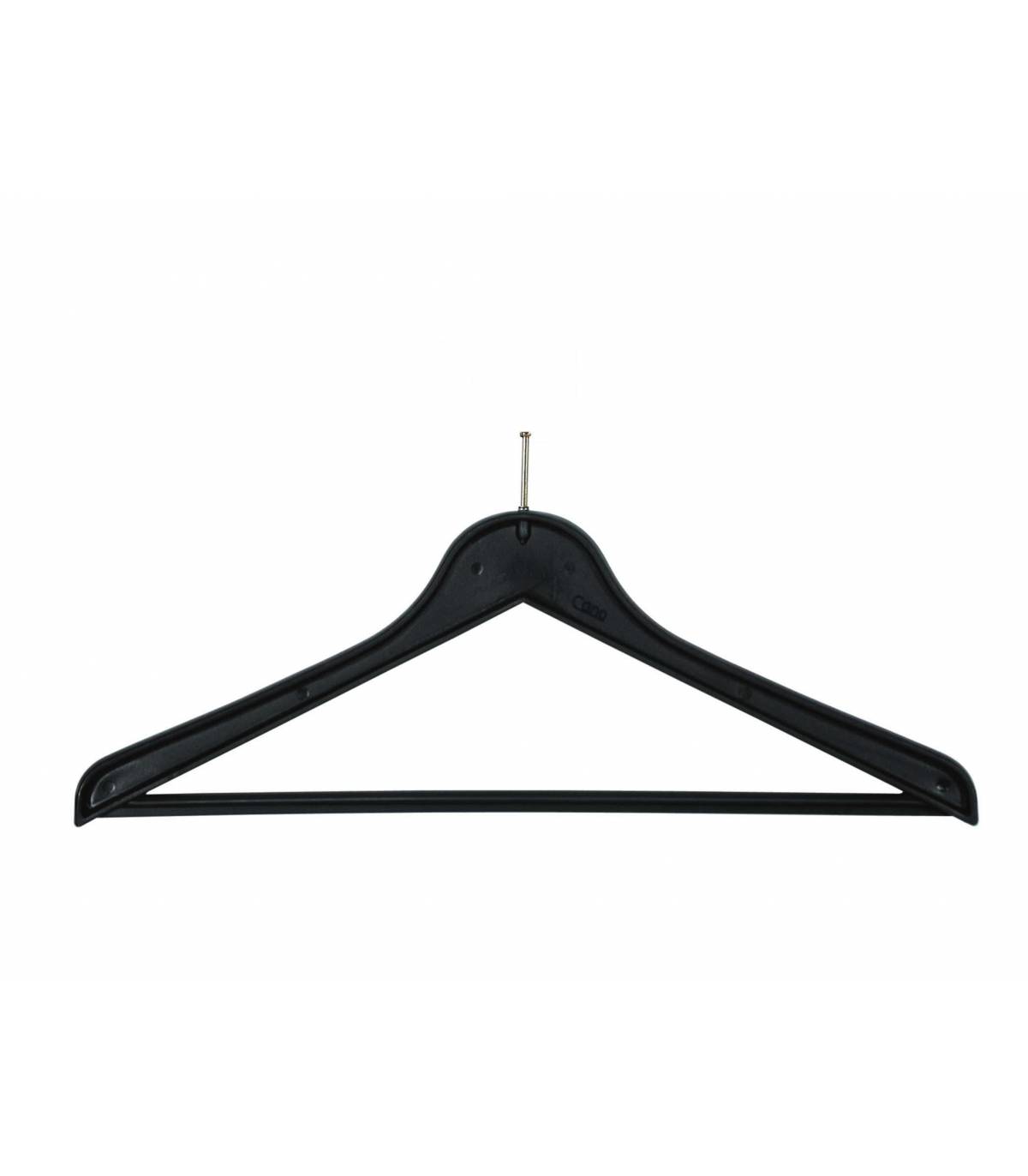 Percha plástico con gancho antirrobo 75 unds. Perchas Armario  PC51017-GS