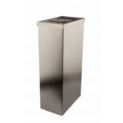 Contenedor Higiénico Compresera Inox tapa balancín 40L Papeleras Aseos Públicos  LY13002310