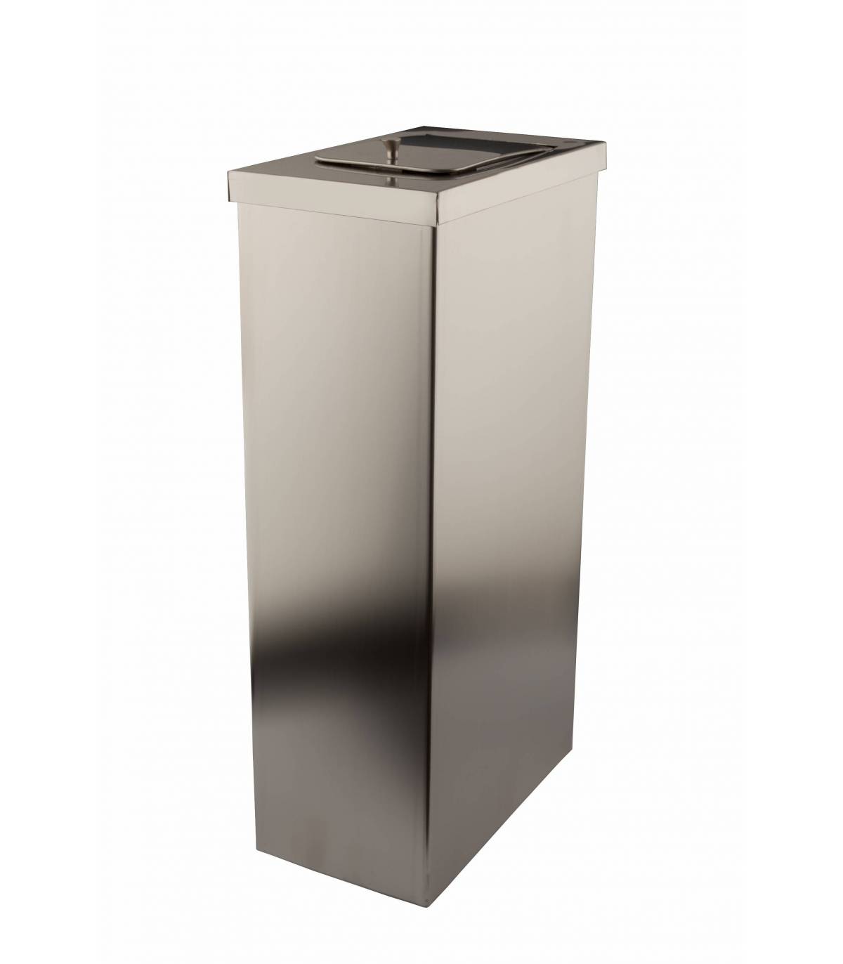 Contenedor Higiénico Compresera Inox tapa balancín 40L Papeleras Aseos Públicos  LY13002310