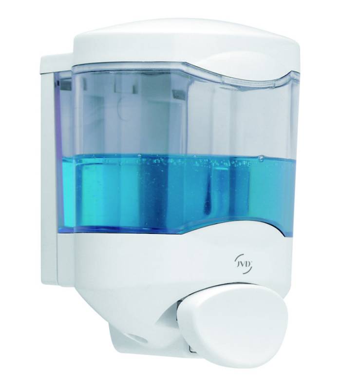 Dispensador jabón Crystal 450 ml Dispensadores y Soportes JVD JV844152