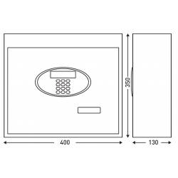 Caja fuerte Top Open Iconic Cajas de Seguridad JVD JV866664