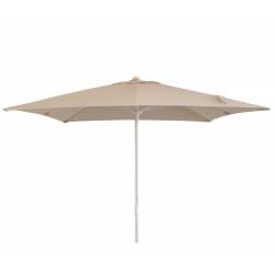 Parasol Plaza 3x3 Poliéster Beige Parasoles Cuadrados CONVA CO898P30