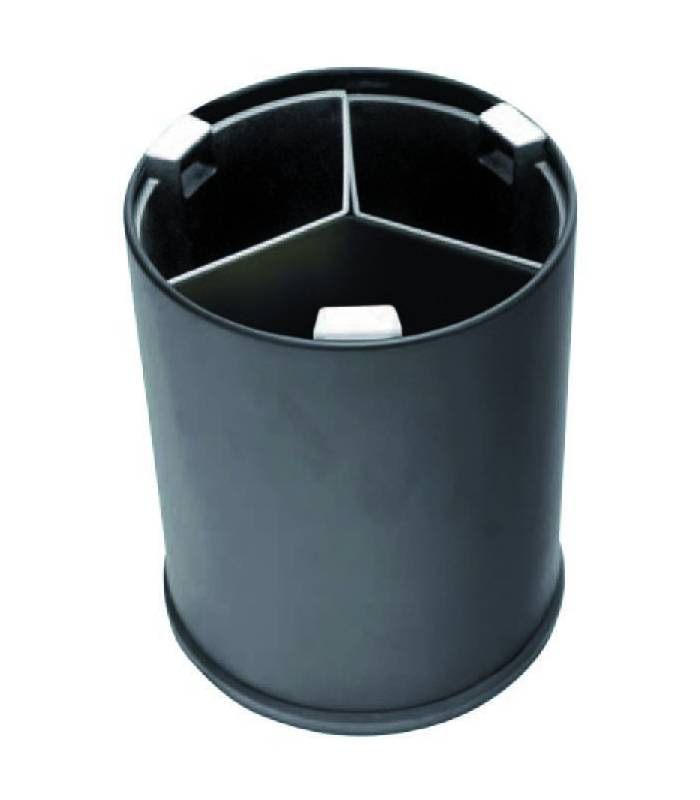 Papelera habitación reciclaje Negra Papeleras Habitación JVD JV899881