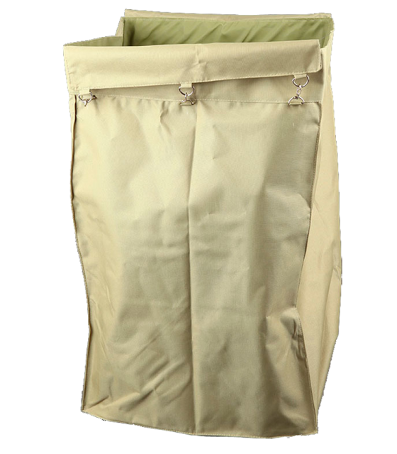 Bolsa Carro Lavandería Rectangular Caqui Carros Lavandería  R8156
