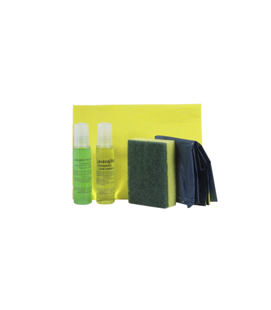 Kit Limpieza Apartamentos Basic 50 uds Kit Limpieza Apartamentos Geyushi GY-KITLIM