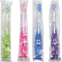 Cepillo Dental Infantil Sweet Bubble Colores 500 unds. Amenities Geyushi GY-5563CE