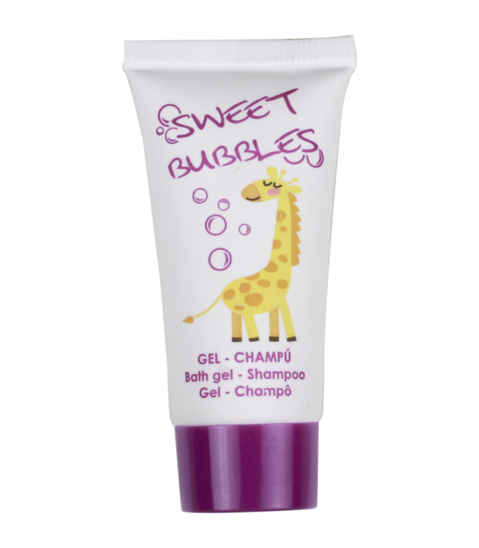 Gel + Champú Infantil Fresa 500 unds. Gel y Jabón Geyushi GY-5563TB