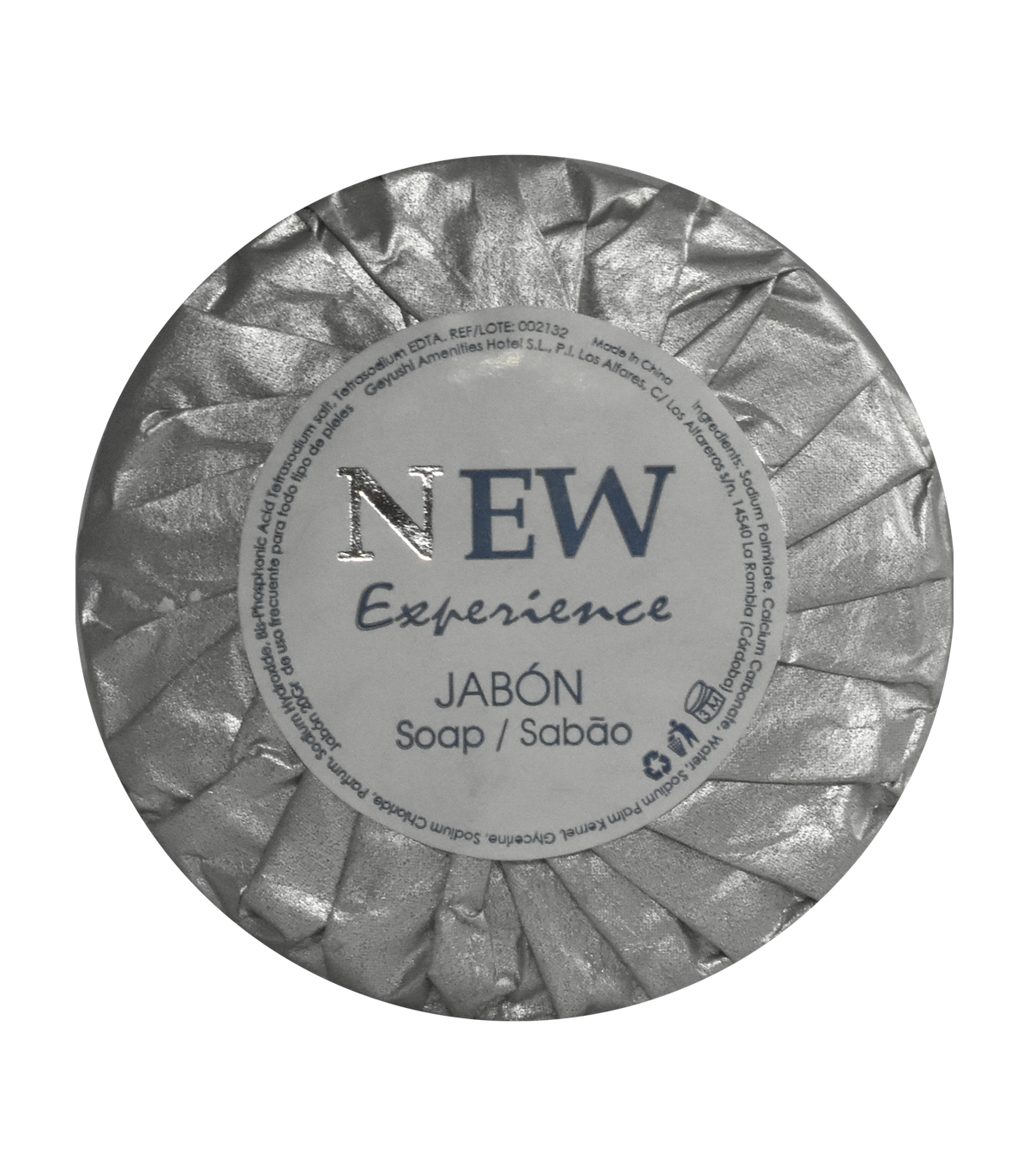 Pastilla Jabón 20 gr Manzana-Canela Experience 1000 uds Gel y Jabón Geyushi GY-JBNE20