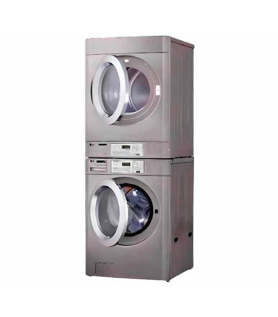 Columna Lavadora y Secadora Eléctrica 15 Kg LG Profesional Titan Lavadoras Profesionales  LG-TITANS&-S&U