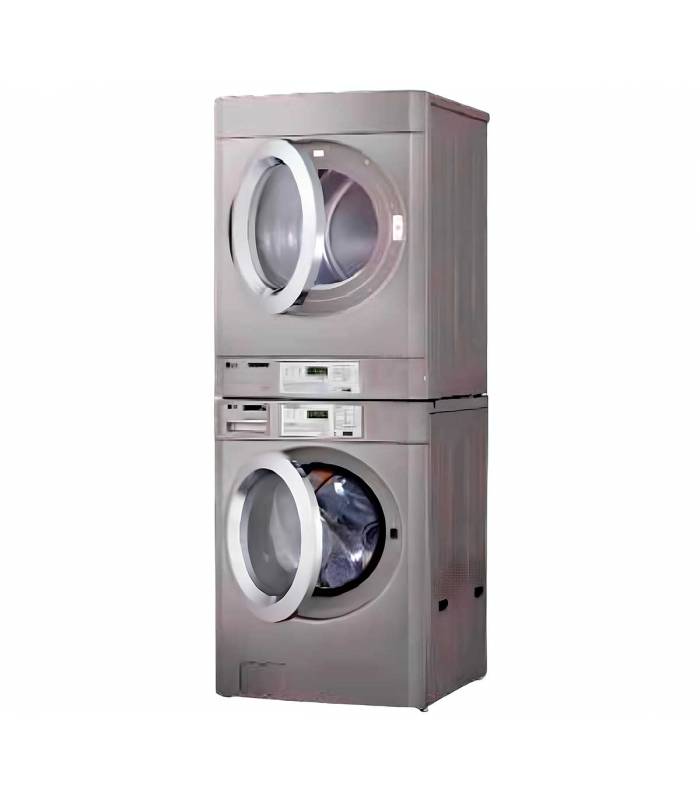 Columna Lavadora y Secadora Eléctrica 15 Kg LG Profesional Titan Lavadoras Profesionales  LG-TITANS&-S&U