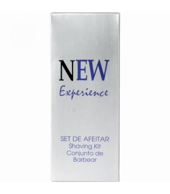 Kit Afeitar con Tubo de Crema New Experience 500 unds Amenities Geyushi GY-SAFNE