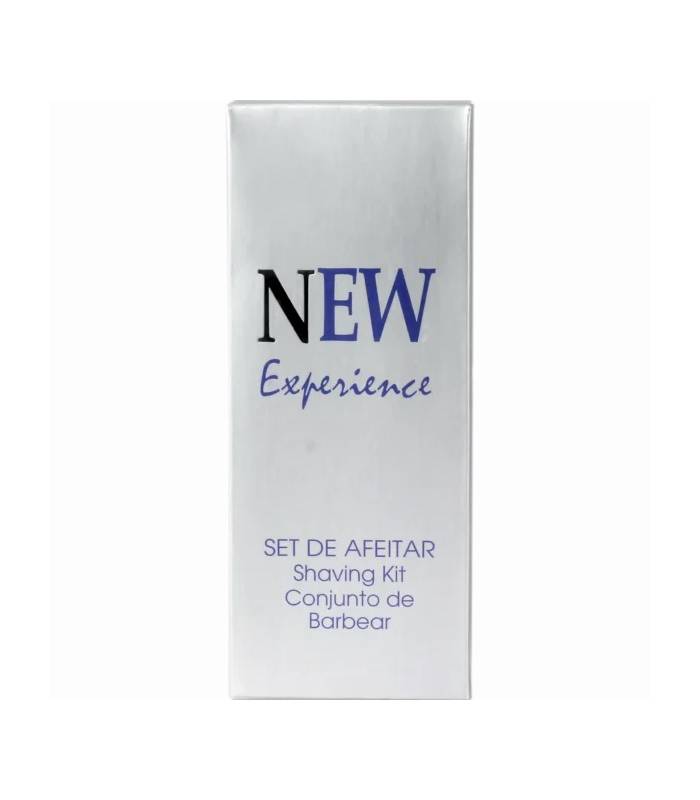 Kit Afeitar con Tubo de Crema New Experience 500 unds Amenities Geyushi GY-SAFNE