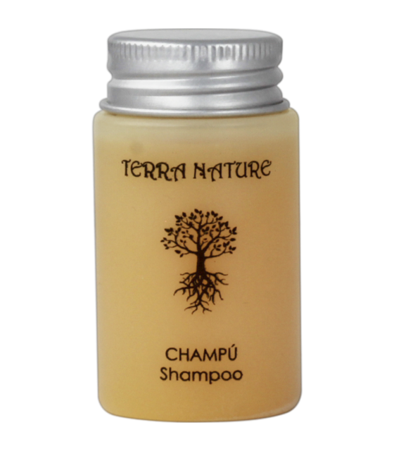 Champú Hotel 30 ml. Terra Nature 400 unds. Champú Geyushi GY-BCHTN