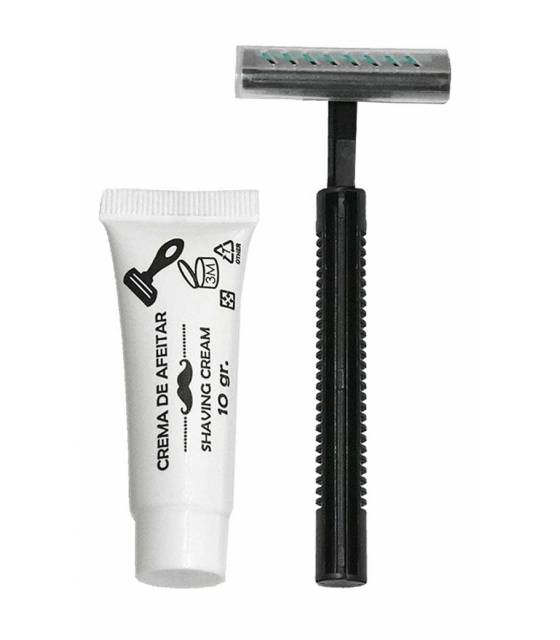 Kit Afeitar Terra Nature 500 unds Amenities Geyushi GY-SATNECO