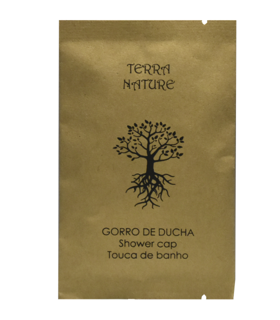 Gorro Ducha Terra Nature 1000 unds Amenities Geyushi GY-GTNECO