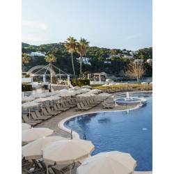 Sombrilla Piscina Aqua Poliéster Beige Parasoles Redondos CONVA CO839P30