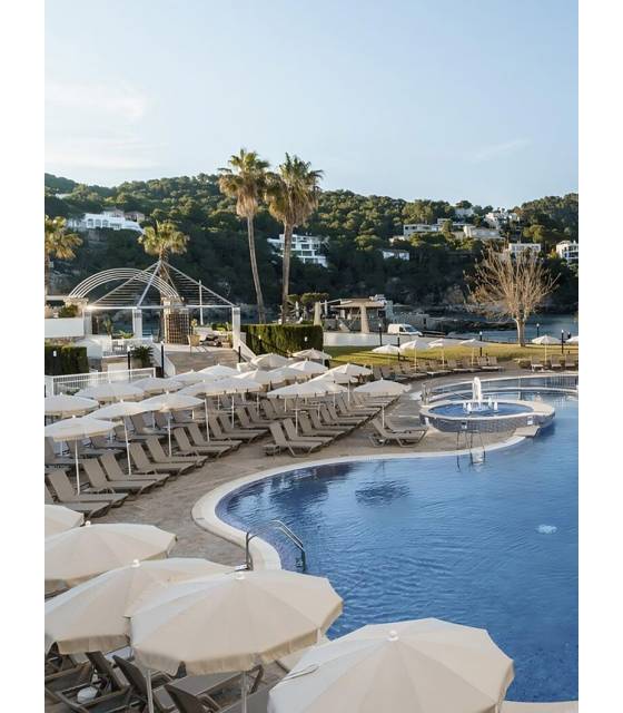 Sombrilla Piscina Aqua Poliéster Beige Parasoles Redondos CONVA CO839P30