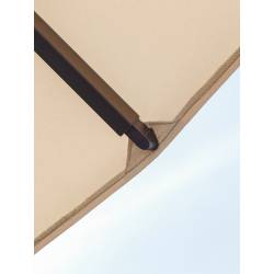 Parasol Terraza Heavy Duty 3x3 Poliéster Parasoles Cuadrados CONVA CO899P30