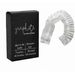 Gorro Ducha Serie Grafito 1000uds Amenities Geyushi GY-GBGRF01