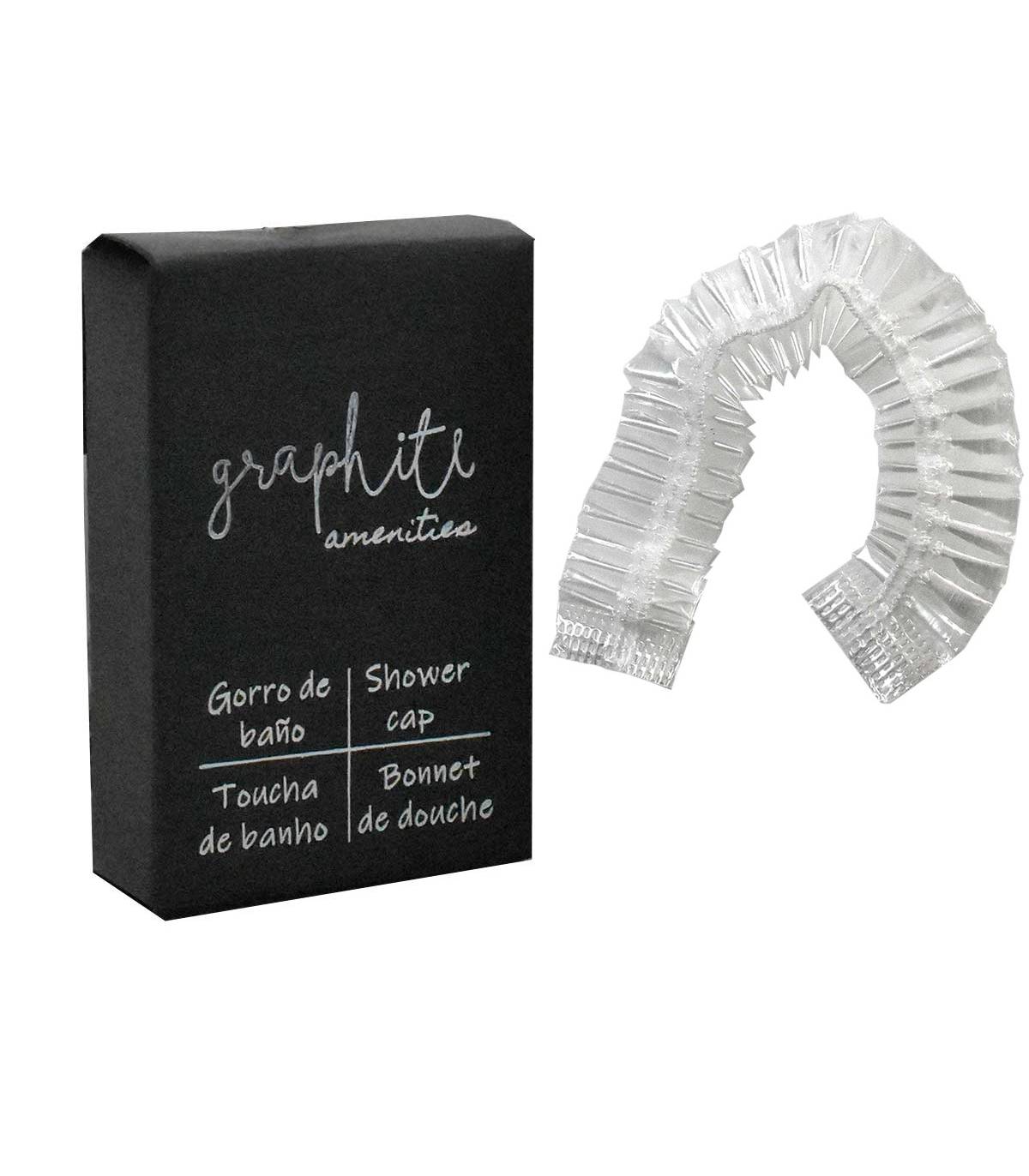 Gorro Ducha Serie Grafito 1000uds Amenities Geyushi GY-GBGRF01