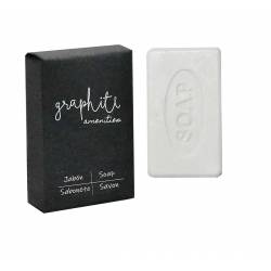 Pastilla Jabón 15gr Serie Grafito Rectangular 1000uds Gel y Jabón Geyushi GY-JBGF15