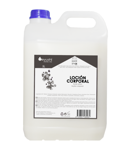 Loción Corporal garrafa 5L 4 uds Te Verde Loción Corporal Geyushi GY-GLC5L