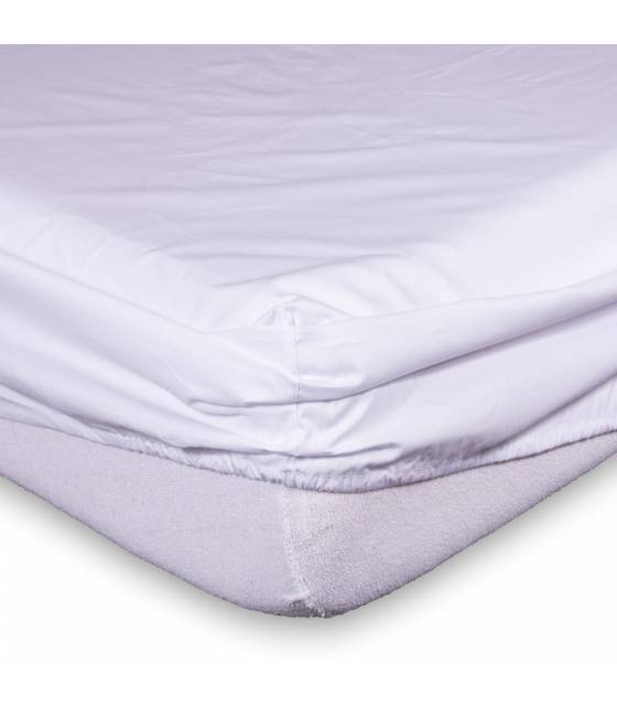Sábana Bajera Ajustable Algodón 100% Percal 4ud Sabanas y Fundas  SBB.A100.40/40