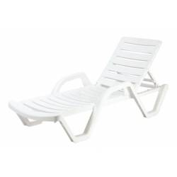 Tumbona Piscina Blanca Maris Tumbonas Muebles Romero RM-MARIS