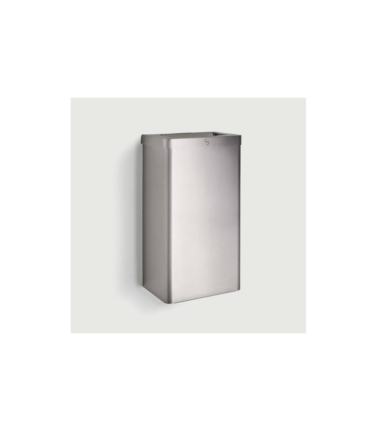 Papelera Mural Acero Inox 60L Papeleras JVD JV8992114