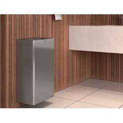 Papelera Mural Acero Inox 60L Papeleras JVD JV8992114
